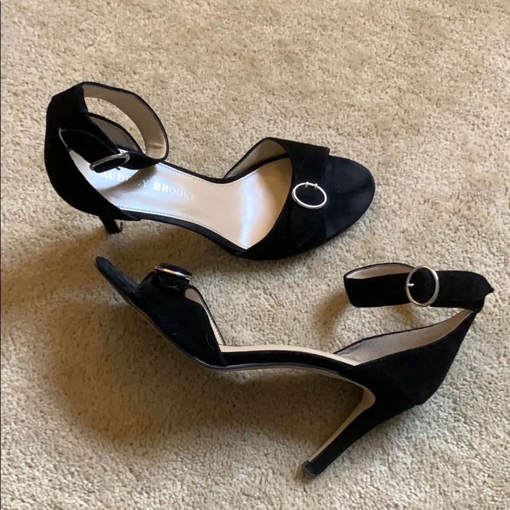 Audrey brook suede heels